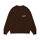 Purple Brand Sweatshirt Loose Crew Neck Sweater