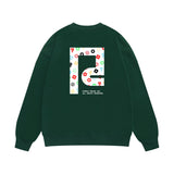 Purple Brand Sweatshirt Loose Crew Neck Sweater