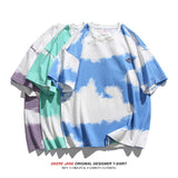 Men's T-Shirts Short-Sleeved T-shirt Men's Summer Loose Top Casual