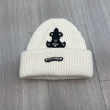 Chh Chrome Heart Beanie Vintage Cross Ear Protector Knitted Cap Wool Cap Pullover Cold Cap