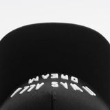 Trendy Flat Brimmed Hat Letter Embroidery