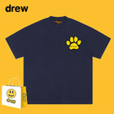 Drew T Shirts Short Sleeve Smiley round Neck Short Sleeve
