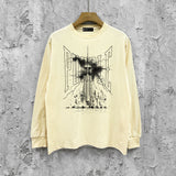 Purple Brand Long Sleeve T-Shirt Fashion Loose Long Sleeve Top