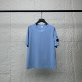 Cp Company T Shirts Summer Casual Loose Crew Neck Pullover