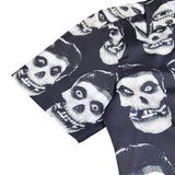 GUILTYPARTIES TIGER Shirts x WEIRDO DAVE Portfolio Skull Short Sleeve Shirts