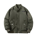 Mens Vintage Jackets vintage jacket loose trend baseball jacket padded flight suit
