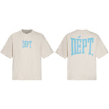 Gallery Dept T-Shirt Micro Label Letter Print Short Sleeve T-Shirt