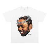 Kendrick Lamar T Shirts Hip Hop Rap Loose Short Sleeves