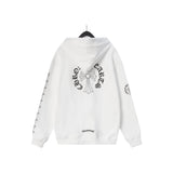CHH Chrome Heart Hoodie Croqin cotton terry zip-up cardigan hooded sweater