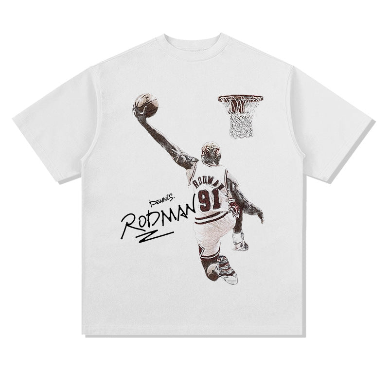 Nba Long Sleeve Shirt Male and Female Trendy Brand Cotton Loose