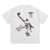 Nba Long Sleeve Shirt Male and Female Trendy Brand Cotton Loose