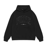 Purple Brand Hoodie Fashion Loose Hooded Sweater