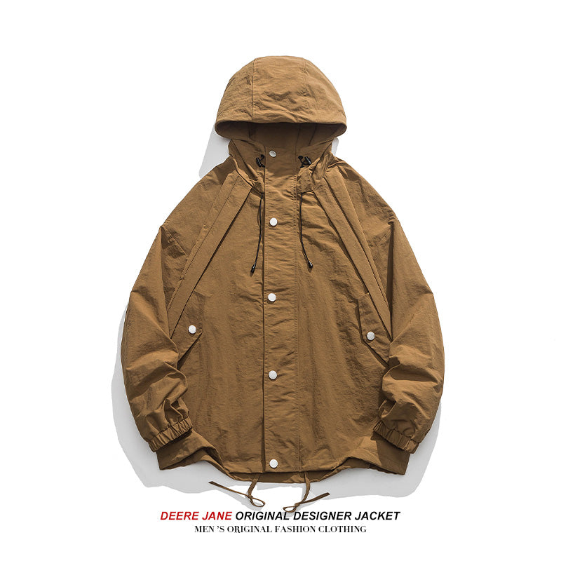 Men Jacket Men's Assault Jacket Spring Loose Outdoor Coat Jacket Men