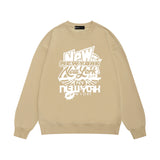 Purple Brand Sweatshirt Loose Crew Neck Sweater