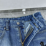 CHH Chrome Hearts Jeans Unisex Casual Loose Jeans