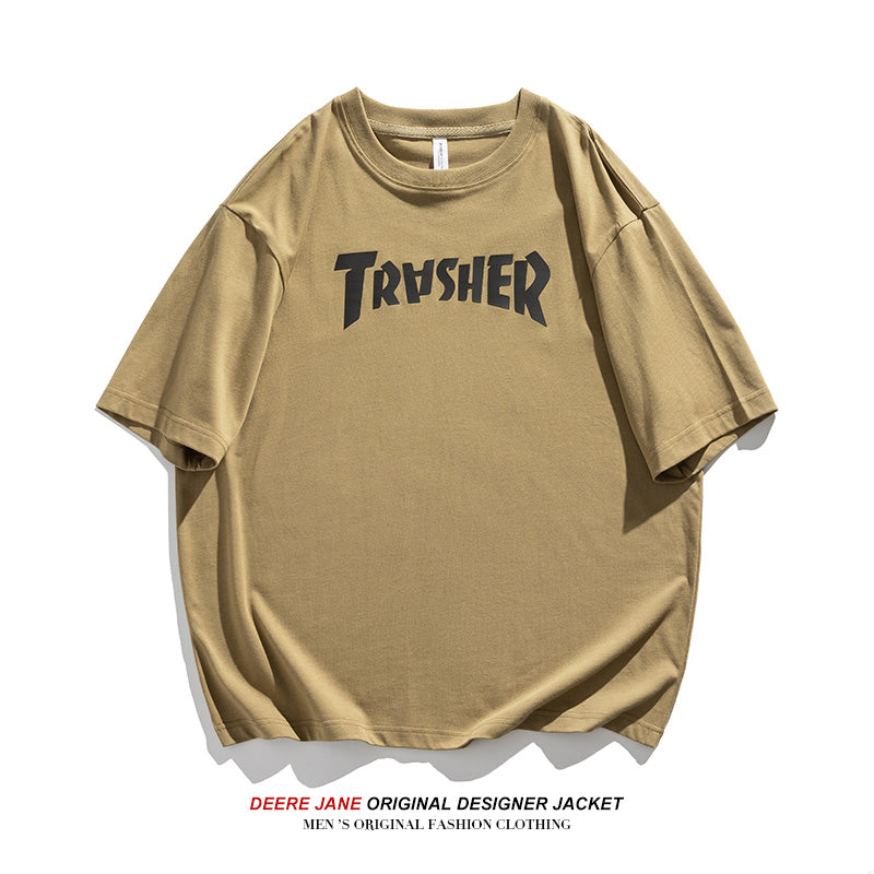 Men T-Shirts Summer Cotton Short Sleeve T-shirt Male Half Sleeve
