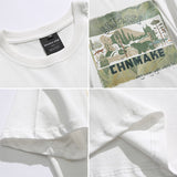 Men T-Shirts Short-Sleeved T-shirt Men Summer Pure Cotton Loose Leisure All-Matching