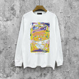 Purple Brand Long Sleeve T-Shirt Fashion Loose Long Sleeve Top