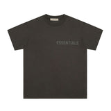 Fog Essentials T Shirts Spring Summer FOG Letters Crew Neck Pullover Short