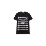 CHH Chrome Heart T Shirts Croix Cross Color Leather Printed Short Sleeve T-Shirt