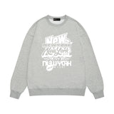 Purple Brand Sweatshirt Loose Crew Neck Sweater