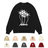 Purple Brand Sweatshirt Loose Crew Neck Sweater