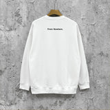 Purple Brand Sweatshirt Loose Crew Neck Sweater