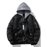 Mens Vintage Jackets vintage jacket loose trend baseball jacket padded flight suit