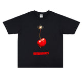 Rock Star T Shirt European and American Rock Escape Band the Runaways Printing Pure Cotton Loose T-shirt Men and Women