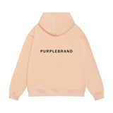Purple Brand Hoodie Fashion Loose Hooded Sweater