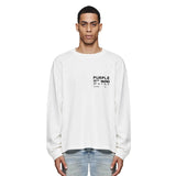 Purple Brand Long Sleeve T-Shirt Fashion Loose Long Sleeve Top