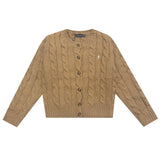 Ralph Lauren Knitted sweaters Ralph Lauren embroidered sweater cardigan knitted sweater loose vintage