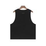 Fog Essentials tank spring summer FOG letter crew neck vest
