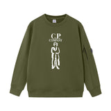 Cp Company Sweatshirts Autumn and Winter Solid Color Sweatshirts Men and Women