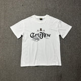 Corteiz T Shirt Short Sleeve Letter Double Yarn Short Sleeve