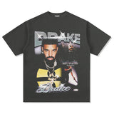 Drake T Shirts Printed Hip Hop Street