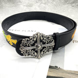 Chh Chrome Heart Belt Sacred Sword Cross Belt