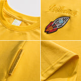 Men's T-Shirts Summer Short-Sleeved T-shirt Men's Loose All-Match White Casual