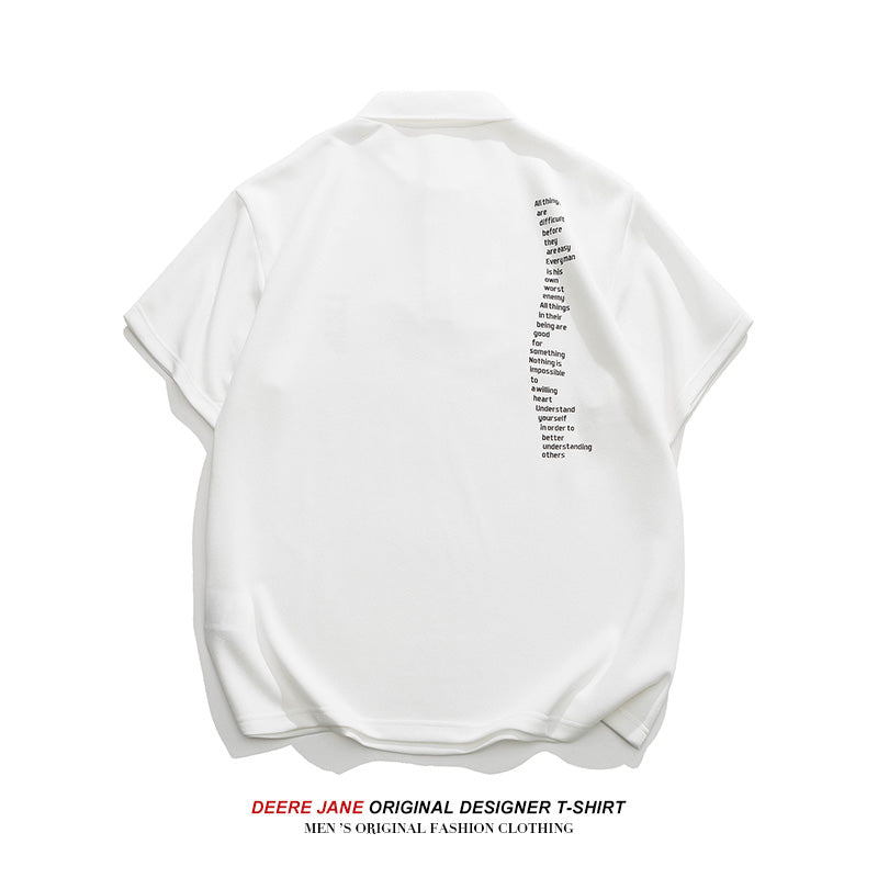 Men T-Shirts Summer Short Sleeve Men's Casual Loose