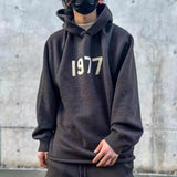 Fear of God Essentials 1977 Knit Hoodie Knitted Long Sleeve Sweater Men's Hooded