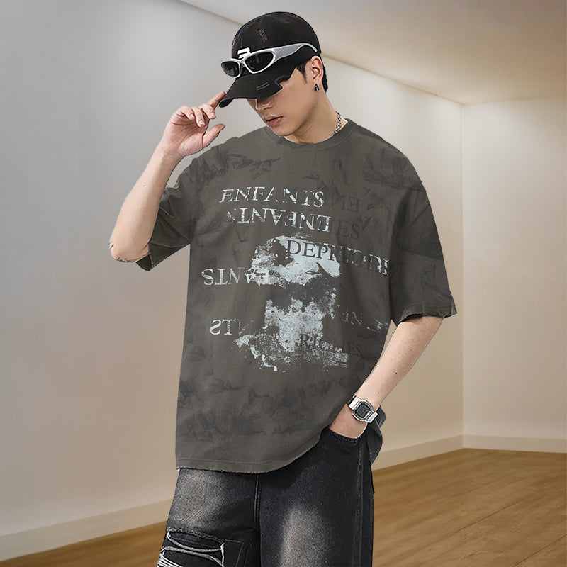 ERD T Shirts Short Sleeve American Fashion Brand T-shirt Men