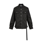 MIJKO Mens Jacket Distress Denim Jacket