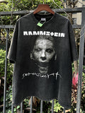 Men Vintage T-Shirts Vintage German Chariot Band Vintage Vintage Short Sleeve RAMMSTEIN
