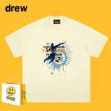Drew T Shirts Cotton Short-Sleeved Printed T-shirt