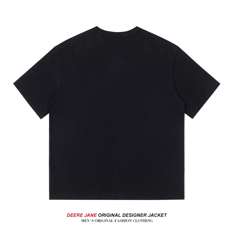 Men's T-Shirts Summer Short-Sleeved T-shirt Men's Loose All-Matching