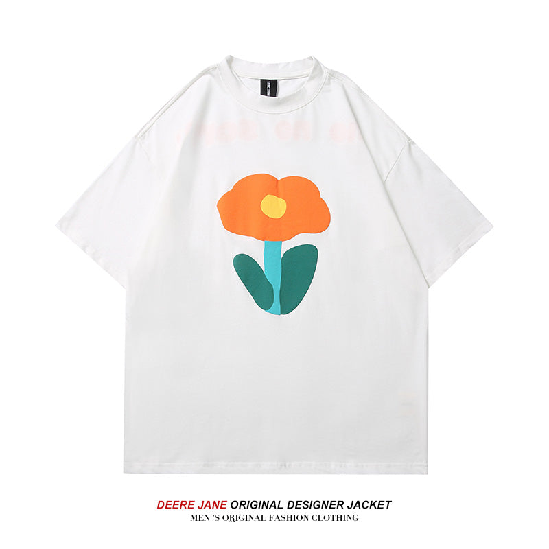Men's T-Shirts Summer Short-Sleeved T-shirt Men's Loose