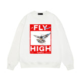 Purple Brand Sweatshirt Loose Crew Neck Sweater
