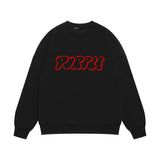 Purple Brand Sweatshirt Loose Crew Neck Sweater