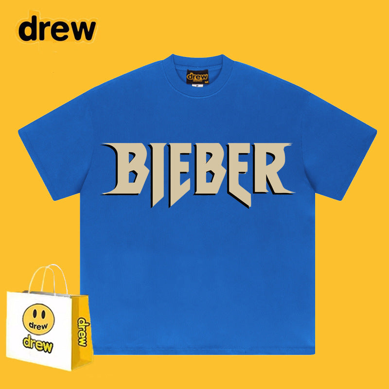 Drew T Shirts Loose Heavy Bieber