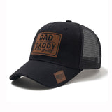 Trendy flat brimmed hat mesh breathable spring summer